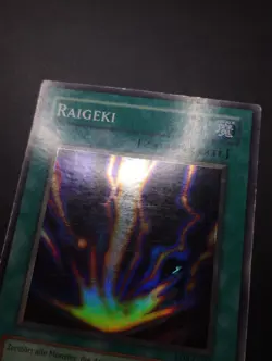 YUGIOH 2003 | RAIGEKI | LOB-G042 | GERMAN | VERY GOOD (MP) - Image 4