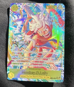One Piece Monkey.D.Luffy EB04-061 SEC Alternate Art Adventure On Kami's Island - Image 1
