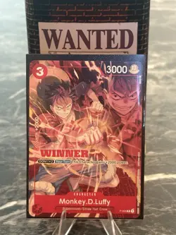 Monkey.D.Luffy - P-006 (Winner Pack Vol. 1) P-006 One Piece Promotion Cards - Image 1
