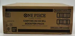 One Piece TCG OP-13 Carrying On His Will 12-Booster Box Case Factory SEALED EN - Image 1