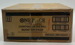One Piece TCG OP-13 Carrying On His Will 12-Booster Box Case Factory SEALED EN - Image 3