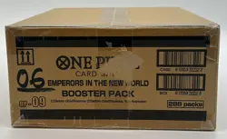 One Piece TCG OP09 Emperors In The New World 12-Booster Box Case SEALED EN - Image 3