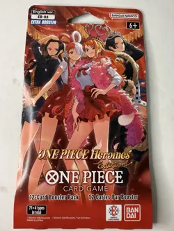 2 Booster Packs - One Piece Heroines Edition EB-03 English Brand New Sealed - Image 3