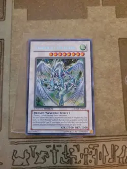 YUGIOH STARDUST DRAGON CT05-EN001 SECRET LIMITED ED NM - Image 2