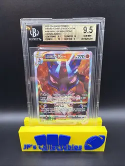 2023 Pokemon Crown Zenith Lucario VSTAR #SWSH291 ETB Black Star Promo BGS 9.5 - Image 1