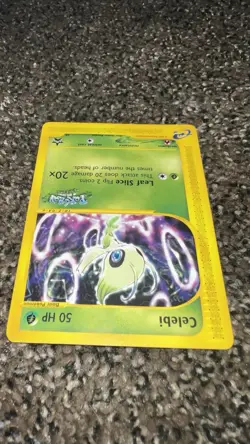 Celebi Pokemon 4Ever #50 Black Star Promo (NM/LP) Pokemon Card WOTC 2002 - Image 4