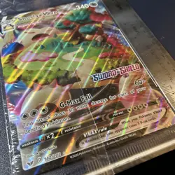 Snorlax VMAX JUMBO Card 142/202 Stamped Gamestop Promo Pokemon Sword & Shield - Image 2