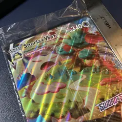 Snorlax VMAX JUMBO Card 142/202 Stamped Gamestop Promo Pokemon Sword & Shield - Image 3