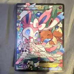 Sylveon EX Full Art Ultra Rare RC32-32 Generations Holo English Pokemon Card - Image 1