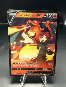 Pokemon TCG Lance's Charizard v SWSH133 Promo Card E - Image 2