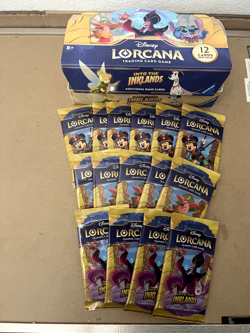 Lorcana Into the Inklands Booster Box Trading Card Game OPEN BOX 15 Pack - Image 3