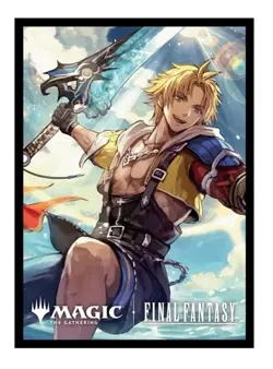 MTG Final Fantasy Tidus, Yuna's Guardian Ultra Pro Matte Card Sleeves 100ct - Image 1