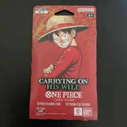Bandai One Piece OP-13 Carrying On His Will English 12-Card sleeved Booster Pack - Image 1