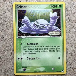 Grimer - 54/92 - Stamped Holo - Legend Maker - Pokemon Card - LP - Image 1