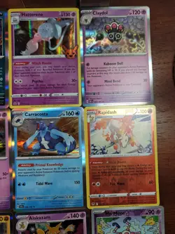10 Card Tcg Pokemon Lot Holo Reverse Holos Rares - Image 3