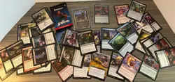 MTG Card Lot + Sealed Marvel Spider-Man Play Booster Dogmeat Fallout - Image 1