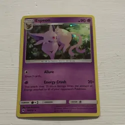 Pokemon Espeon Blister Exclusives Cosmos Holo 089/214 Stage 1 90 HP Card - Image 1