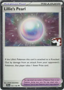 Lillie’s Pearl Uncommon Prize Pack Series Cards 151/159 NM Holo - Image 1