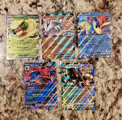Pokemon Scarlet Violet White Flare 5 Card EX Lot - Image 1
