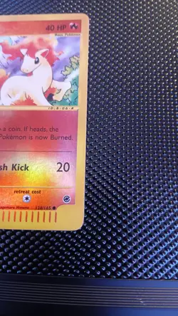Pokemon Ponyta 126/165 Common Reverse Holo Expedition Card NM - Image 3