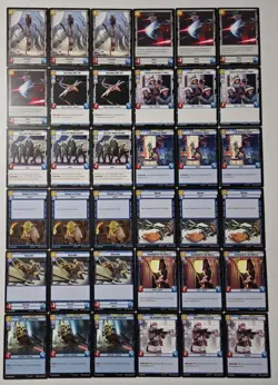 Star Wars Unlimited Cards 150+ Lot Spark Of Rebellion Palpatine, Boba Fett, Leia - Image 3