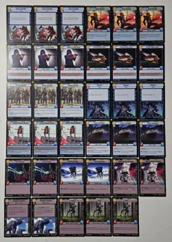 Star Wars Unlimited Cards 150+ Lot Spark Of Rebellion Palpatine, Boba Fett, Leia - Image 4
