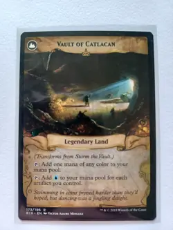 Storm the Vault / Vault of Catlacan #173 | Rivals of Ixalan (LP) - English MTG - Image 2
