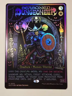 *IN HAND* Seasoned Dungeoneer FOIL R 2505 Secret Lair Drop MtG Magic SLD DND - Image 1