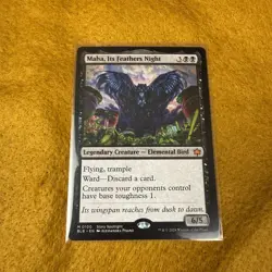 MTG Maha, Its Feathers Night Bloomburrow Promo Pack NM Magic the Gathering - Image 1