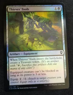 Thieves' Tools - Foil - CLB - NM Unplayed - EN - 152 - Image 1