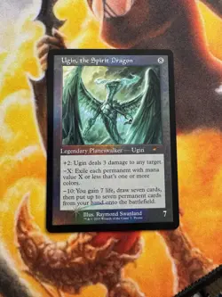[1x] Ugin, the Spirit Dragon - Foil - Retro Frame Near Mint, English Secret Lair - Image 1