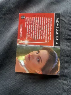 2009 Topps Star Wars Galaxy Series 4 Trading Card Padme Amidala #15 - Image 2