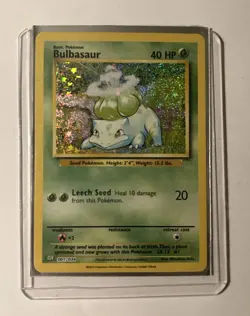 Pokemon - CLV Classic Collection - Bulbasaur 001/034 Holo Variant NM E - Image 1