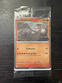 Reshiram 017/094 - Pokemon TCG:Phantasmal Flames - SEALEDStamped Promo - Image 1
