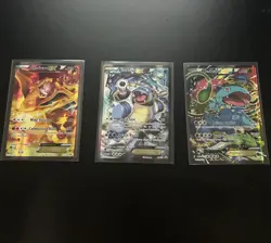 Pokemon XY EX Holo Card Promo Lot Charizard Blastoise Venusaur - Image 1