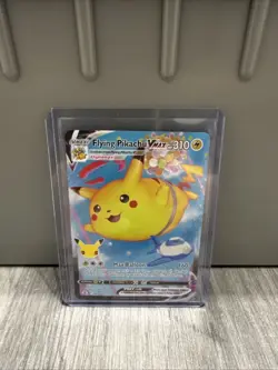 Pokemon TCG Flying Pikachu VMAX Holo Ultra Rare Card 007/025 Mint Condition - Image 1