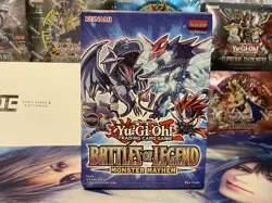 Yugioh Battles of Legend: Monster Mayhem Mini Box 1st Edition *Factory Sealed* - Image 1