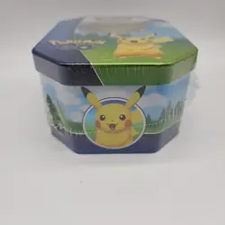 Pokemon GO Pikachu Tin Pokemon TCG with Promo Card & Booster Packs 2022 - Image 2