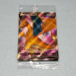 1x Pokemon Charizard V Champion's Path Holo Promo New Sealed SWSH050 - Image 1