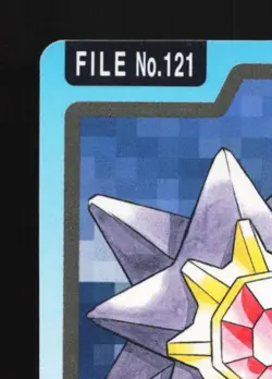Starmie No.121 HP Bandai Carddass File Japanese Pokemon Card TCG - Image 4