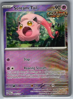 Scream Tail Poke Ball 042/131 SV: Prismatic Evolutions - Pokemon Card - NM - Image 1