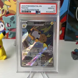 2023 POKEMON PAL EN-PALDEA EVOLVED ILLUSTRATION RARE #211 RAICHU PSA 10 - Image 1