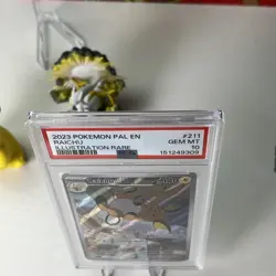 2023 POKEMON PAL EN-PALDEA EVOLVED ILLUSTRATION RARE #211 RAICHU PSA 10 - Image 5