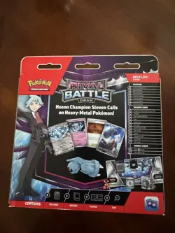Pokemon TCG - Rival Battle Deck - Steven Beldum & Metagross Ex - NEW SEALED - Image 2