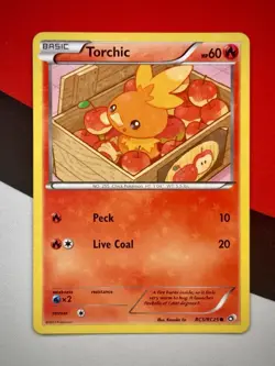 Torchic RC5/RC25 Radiant Collection Legendary Treasures 2013 Holo Pokemon LP - Image 1