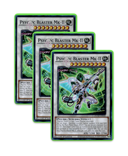 Yugioh! Psychic Blaster Mk-II DUAD-EN040 (SR) 1st Ed 3x "Synchro Support" - Image 1