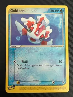 Pokemon TCG Goldeen 55/109 Ruby & Sapphire Regular NM - Image 1