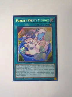 Purrely Pretty Memory RA02-EN072 Secret Rare 1st Ed NM | YuGiOh - Image 1