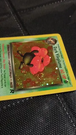 Pokemon Dark Vileplume Holo Rare Unlimited 13/82 Team Rocket Swirl! English - Image 2