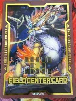 Yugioh TCG Field Center Token Dracotail Urgula Justice Hunters Official English - Image 1